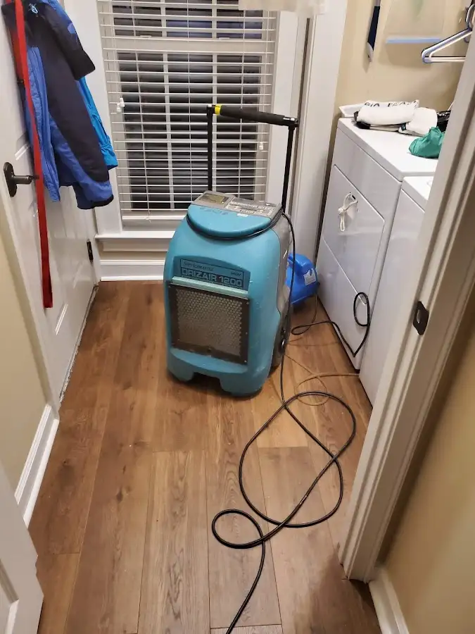 Commercial dehumidifier deployed for Flood Damage Cleanup in Nantucket